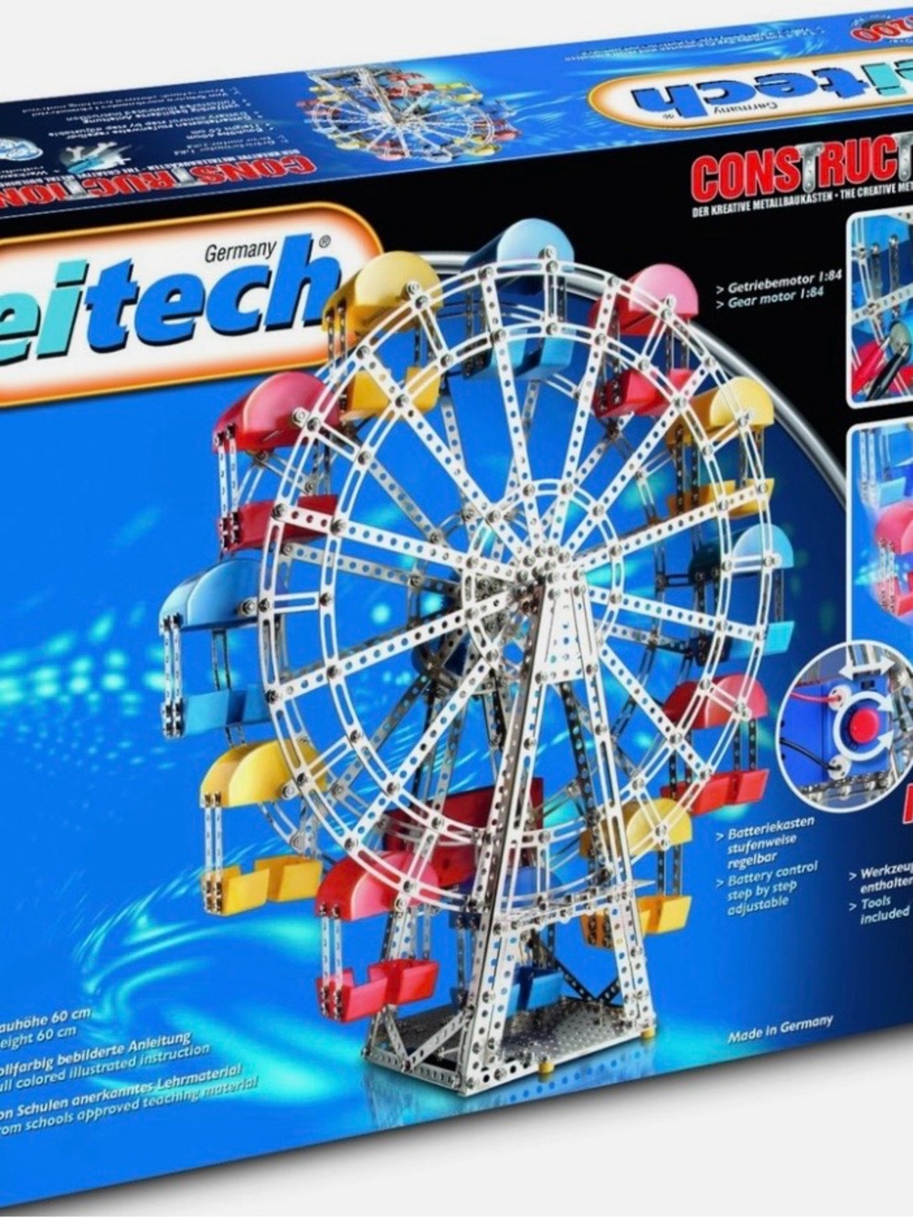 Eitech German Motorized Ferris Wheel construction kit